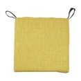 thumbnail image 3 of Blazing Needles 16-inch Outdoor Cushion, Lemon, 3 of 3