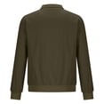 thumbnail image 4 of JXMVOJ Mens Washed Cotton Military Jacket Long Sleeve Hoodless Casual Outwear, 4 of 7
