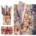 thumbnail image 1 of Tinoaly 30 Sheet Multicolor Floral Tissue Paper, 19.69x13.78in, Gift Wrapping, Party Decorations, 1 of 7