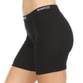 thumbnail image 3 of Woolverino - Women's Merino Wool Microweight Boxer Briefs - Black - Small, 3 of 3