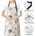 thumbnail image 6 of Lsque Rabbit In Space Waterproof Apron Chef Aprons for Men Heavy Duty Chemical Work Apron Extra Long Grilling Aprons with Adjustable Bib Apron, 6 of 9
