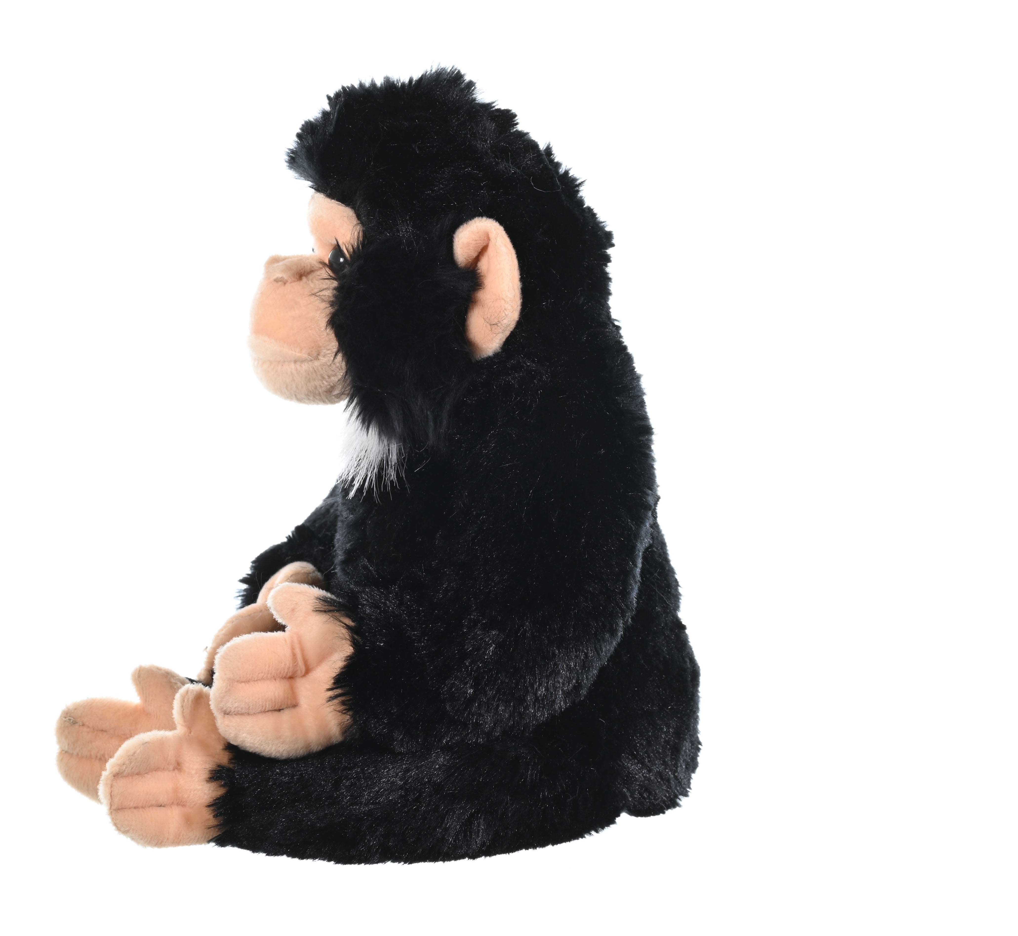 Wild Republic Chimp, Cuddlekins, Stuffed Animal, 12 Inches, Gift for Kids, Plush Toy, Fill is Spun Recycled Water Bottles