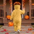 thumbnail image 3 of Guvpev Funny Big Mouth Monster Onesie, Silly Puppet Cosplay Costume, Soft Plush Hooded Jumpsuit Pajamas, Oversized Cozy Fleece Loungewear for Halloween Party & Birthday Gifts, 3 of 9