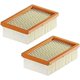 thumbnail image 1 of Pack de 2 filtros de recambio para aspirador Karcher WD4 WD5 WD6 MV4 MV5 MV6 plisado plano JAMW  Sencillez, 1 of 4