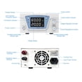 thumbnail image 5 of Laboratory DC Power Supply 60V 20A Adjustable Stabilized Bench Source Variable Digital Regulated Power Supply 30V 10A ,Voltage Consistency, 5 of 6