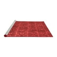 thumbnail image 2 of Ahgly Company Machine Washable Indoor Rectangle Abstract Red Modern Area Rugs, 2' x 3', 2 of 4
