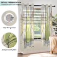 thumbnail image 5 of Monster and Children Breathable Sheer Curtains 63x52in Soft Light Filtering, UV Protection and Thermal Insulation, 5 of 7