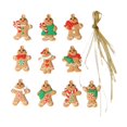 thumbnail image 1 of Ruifaya Adorno de pan de jengibre de PVC para Navidad, hombre de jengibre para cocinar, adorno de pan de jengibre para colgar en el árbol de Navidad, adorno de pan de jengibre para colgar, 1 of 7