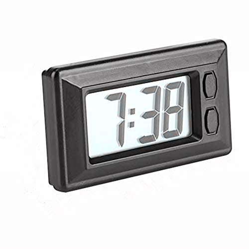 MAGT Digital Clock, Portable LCD Car Dashboard Desk Electronic Clock