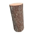 thumbnail image 2 of Abbraccia Wood Pedestal Cylinder Pedestal Stand Rustic Wooden Plinth Cylindrical Display Stand for Newborn Baby Shower Party Decoration 20cmx50cm, 2 of 9