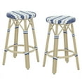 thumbnail image 2 of FOA Aluminum 30-inch Patio Barstools with Bar Cart 5PC Set, 2 of 14