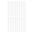 thumbnail image 1 of Unique Bargains Cotton Filter Sticks, Refill Sticks Filter Wicks Replacement (5.31'' x 0.28''), White 20Pack, 1 of 4