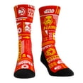 thumbnail image 2 of Unisex Rock Em Socks Darth Vader & Stormtrooper Red Atlanta Hawks Three-Pack Star Wars Crew Socks Set, 2 of 4
