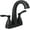 Matte Black, variant on Delta 25775-Mpu-Dst Stryke 1.2 GPM Centerset Bathroom Faucet - Black