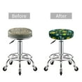 thumbnail image 5 of Bingfone 12 Inch Padded Round Bar Stool Cover Cushion With Elastic Fabric Round Chair Seat - Sport Monster, 5 of 7