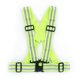 thumbnail image 1 of Chaleco reflectante para correr, ajustable, de alta visibilidad, para correr de noche, ciclismo, motocicleta, paseo de perros y trotar., 1 of 5