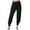 Black, variant on ABATAB Womens Sweatpants Casual Fashion Gym Running Tapered Pants Smocked Loose Fit Jogger Workout Pants with Pockets
