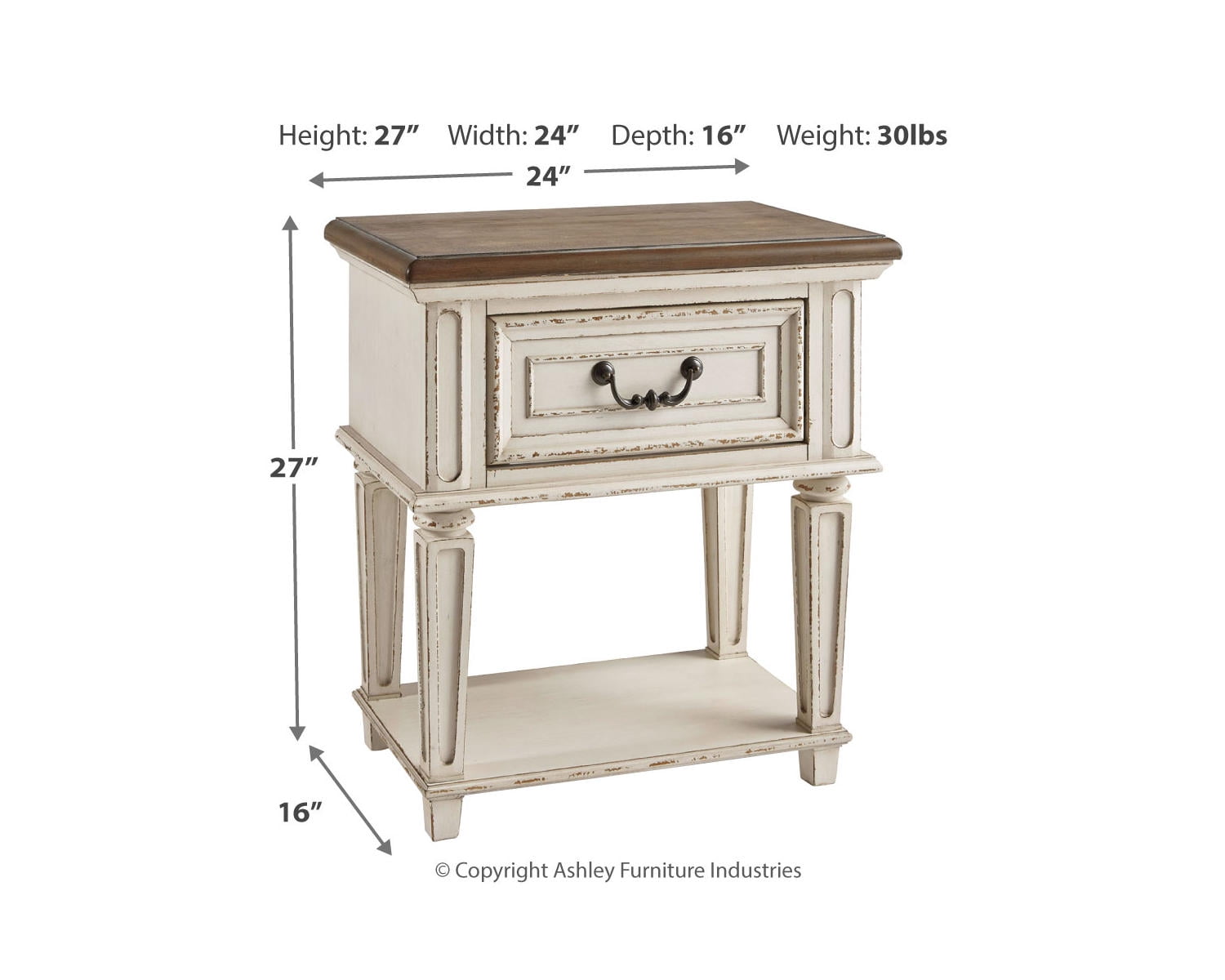 Realyn nightstand discount