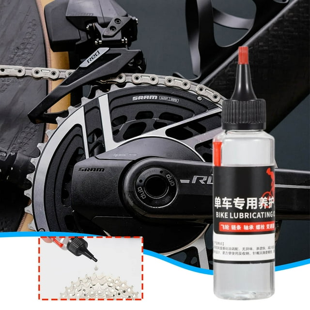 Specific Maintenance Oil Lubricating Oil, 60ml, Chain Bearing Flywheel Lubricant, Rust Prevention Drag Reduction, Noise Reduction, 100% Mineral Oil, Two Nozzles, Versatile Application, Non-greasy