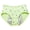 Fluorescent Green, variant on Teenagers Menstrual Panties Mid Waist Period Underwear for Girls, Leak Proof Full Hip Coverage Cotton Panties, Protective Sanitary Briefs for Heavy Flow, Breathable Seamless Student Knickers