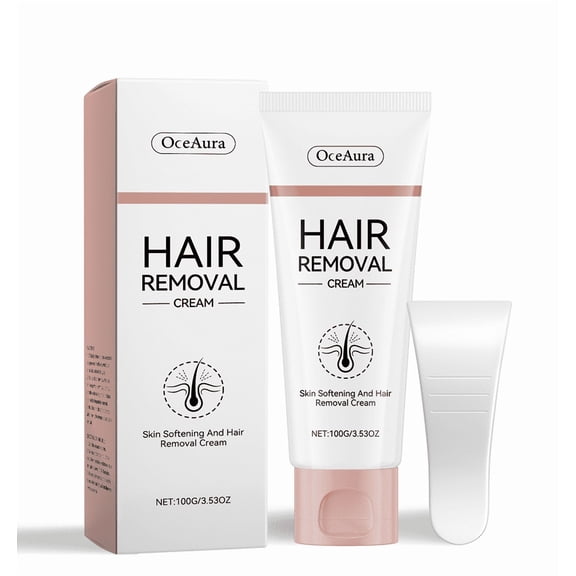 Gentle Body Hair Removal Cream - Moisturizing, Non-Irritating, Smooth Skin Formula