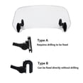thumbnail image 3 of For Aprilia Tuareg 660 Tuareg 660 2022 Motorcycle Windshield Extension Adjustable Windscreen Extension Spoiler Wind Deflector, 3 of 4