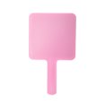 thumbnail image 5 of Unique Bargains 2 Pcs Small Square Handheld Mirror for Vacation Travel Pink Plastic Glass, 5 of 5