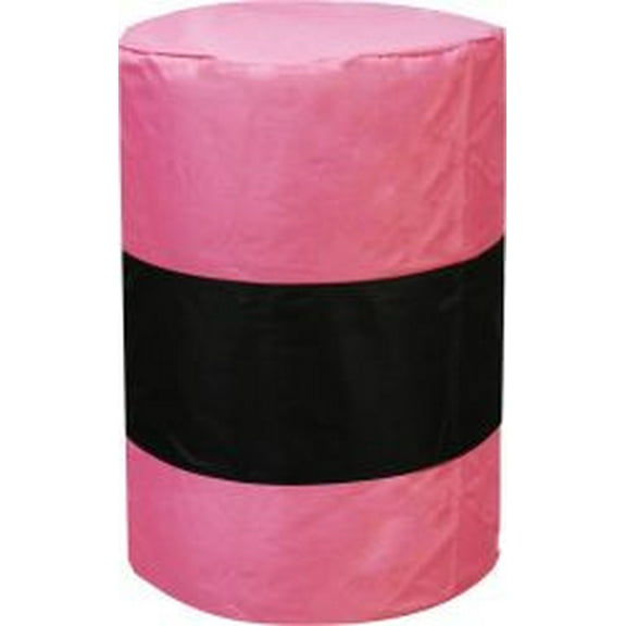 Showman 1200 Denier Pink & Black Nylon Barrel Cover