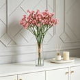 thumbnail image 1 of Ramo artificial de gypsophila (aliento de bebé) | Arreglo de tallos de flores artificiales para decoración del hogar | Decoración floral de plástico para la mesa de la sala, 1 of 6