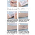 thumbnail image 3 of Tatuajes Temporales Impermeables, Impermeable de larga duración Etiqueta autoadhesiva del tatuaje, Plantilla de patrón de tatuaje temporal Papel, Patrón de tatuaje para hombres (#4) Unbranded JM26138-04, 3 of 8