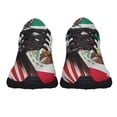 thumbnail image 5 of Proud To Be Mexican American Shoes Sneakers for Women Men Black Size 11.5, 5 of 7