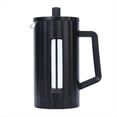thumbnail image 1 of Cafetera de Prensa Francesa de 600 Ml, Cafetera de Vidrio de Borosilicato Alto, , Tetera Negra, 1 of 5