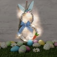 thumbnail image 1 of QTOCIO Easter Decorations, Easter Decorations with Lights Rings Flower Garlands Easter Home Decorations Pendants Shop Window Props, 1 of 6