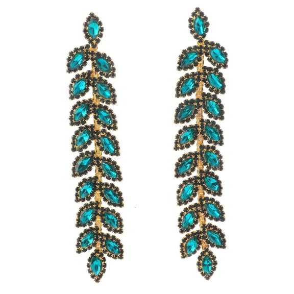 Large Chandelier Rhinestone Earring