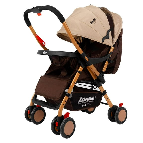 Carriola de manubrio reversible Baby Buggy BABY BM beige