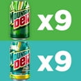 thumbnail image 2 of Mountain Dew Baja Blast Natural & Artificial Tropical Lime and Citrus Soda Pop Flavored Variety Pack, 12 fl oz, 18 Pack Cans, 2 of 8