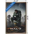 thumbnail image 3 of Halo: Season 2 - Cemetery One Sheet Wall Poster, 22.375" x 34" Framed, 3 of 5