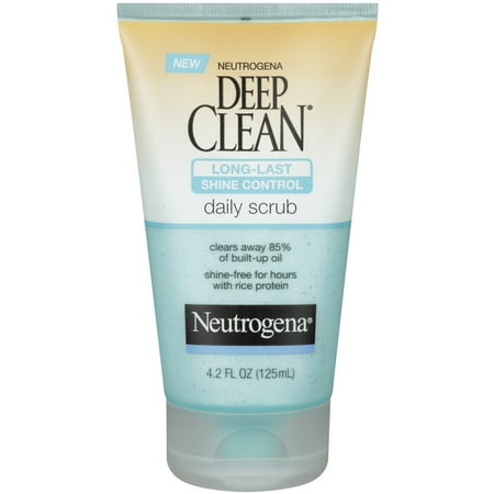 Neutrogena Deep Clean Shine Control Daily Scrub, 4.2 Fl Oz