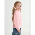 thumbnail image 6 of Hotiary 3-9T Girls Winter Fall Casual Fleece Hoodie Half Zipper Sweatshirt Long Sleeve Stand Collar Jacket Holiday Pullover Top, 6 of 8