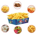 thumbnail image 3 of 24Pcs Ariel Princess Party Supplies and Birthday Decorations - Party Plates, Paper Trays, Paperboard Hot Dog Popcorn, 3 of 4