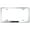Chrome, variant on Hemi Laser Etched Logo Wide Body License Plate Frame (Chrome)