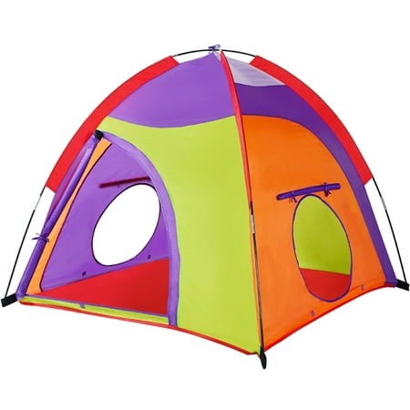 Kids Tent Colourful Curvy play tent Pop Up Tent Play Tents Indoor Outdoor Tent Great Game & Toy Gift For Children By
