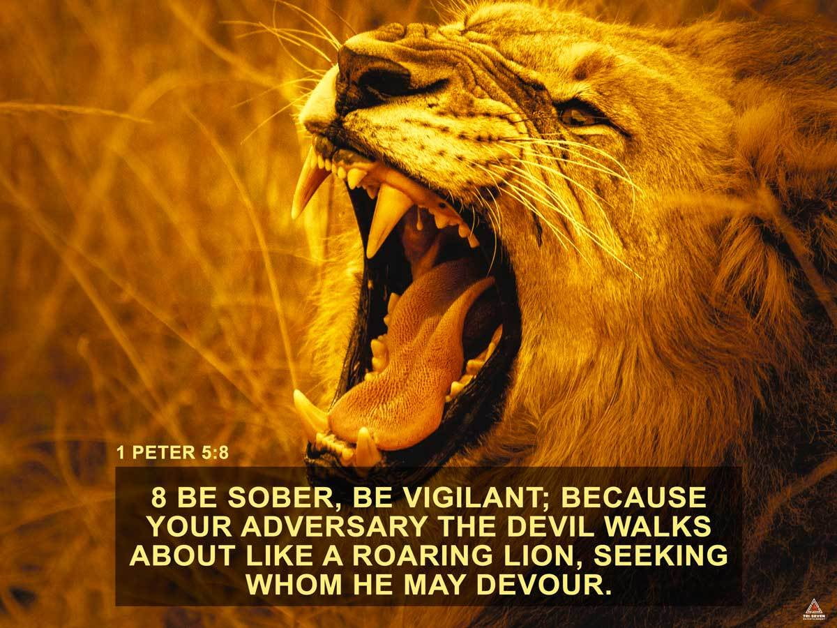 1-peter-5-8-poster-be-vigilant-bible-verse-quote-wall-art-24x18
