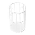 thumbnail image 1 of Luzkey Umbrella Storage Rack Freestanding Organizer Versatile Hollow Design Umbrella Holder for Entryway Storage Bin for Coffee Shop White, 1 of 8