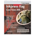 thumbnail image 2 of Inkpress Rag, Cool Tone Double Sided, Bright White Matte Inkjet Paper, 15 mil., 200gsm, 5x7", 50 Sheets, 2 of 3