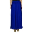 thumbnail image 5 of Bimba Women Long Blue Maxi Skirt Tulip Style Georgette Boho Bottoms, 5 of 5