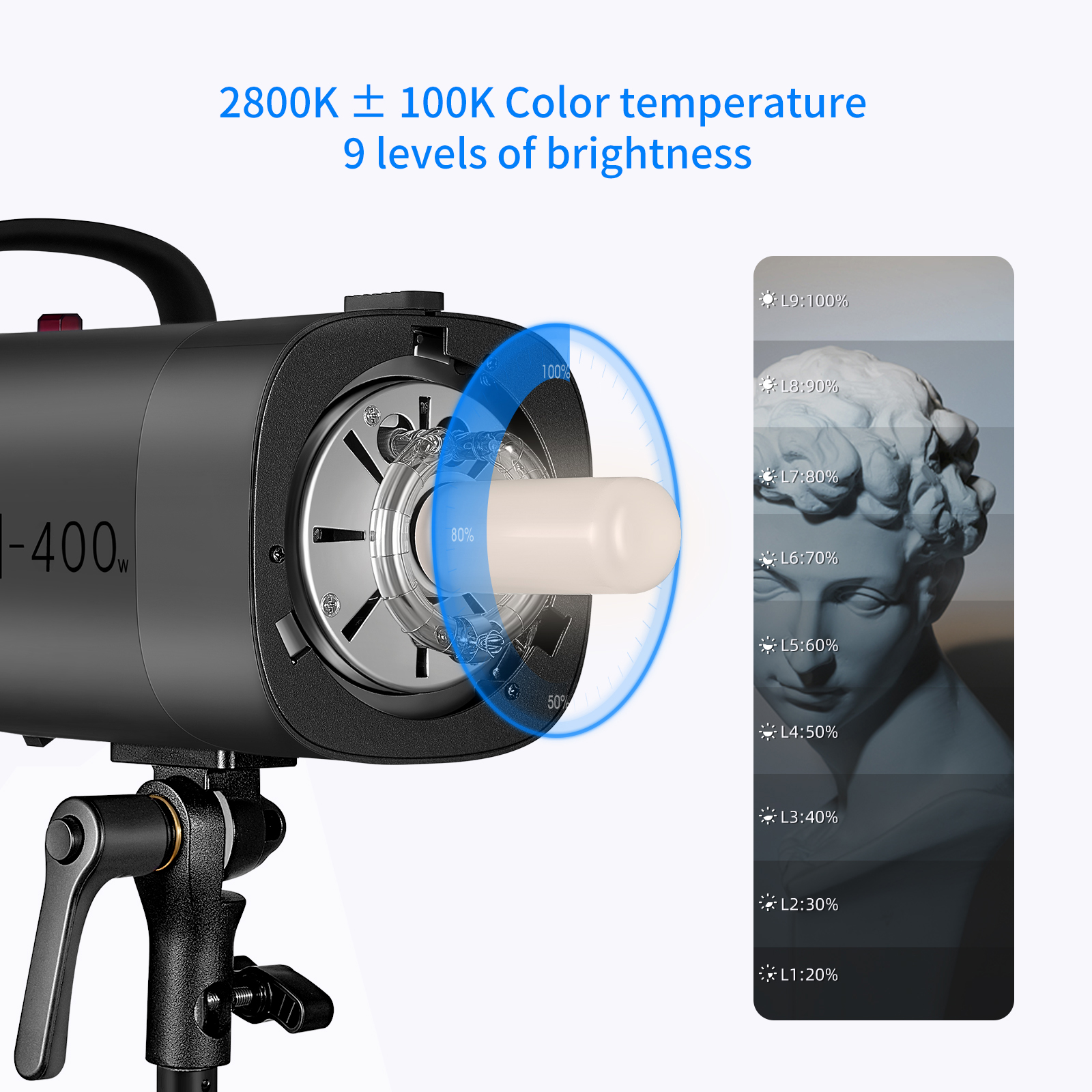 Buy Neewer S101400W Professional Studio Monolight Strobe Flash Light