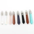 thumbnail image 3 of Collier Pendentif Perle Long Hexagonal Point de Guérison Opale Bijoux Hommes Femmes, 3 of 6