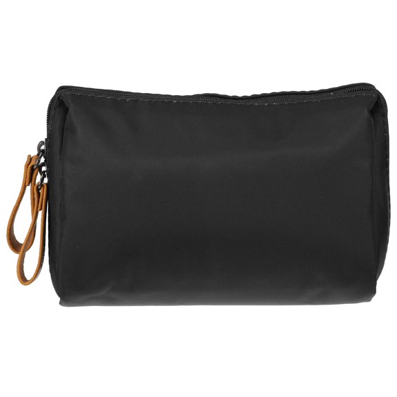 Small Makeup Bag for Purse Travel Handy Mini Portable Cosmetic Bag for Women Black Red Beige