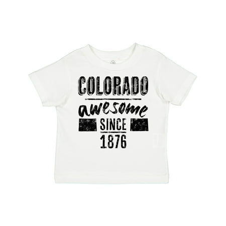 

Inktastic Colorado Awesome Since 1850 Gift Toddler Boy or Toddler Girl T-Shirt